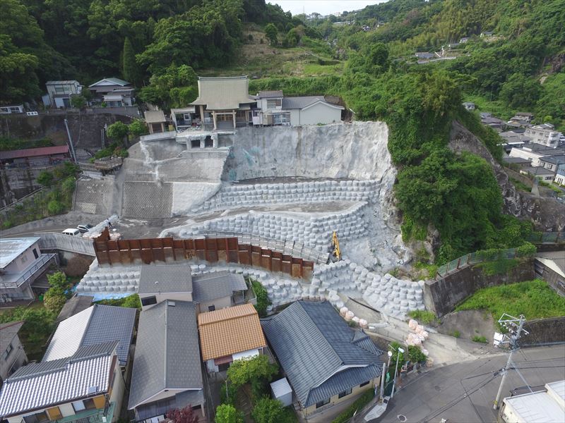 県単急傾斜施設等整備工事(池之上2地区）