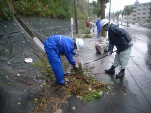 除草・堆積土砂除去