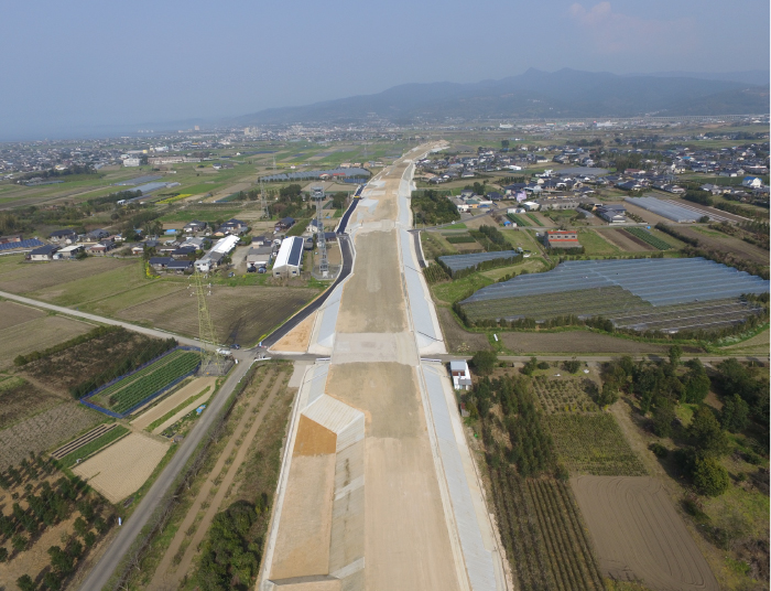 鹿児島３号福ノ江地区２工区改良工事