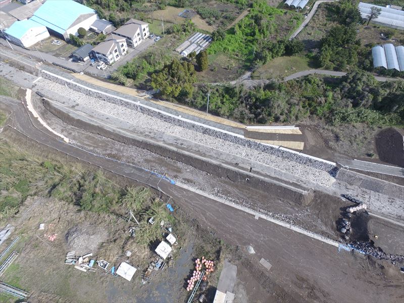 長谷川渓流保全工工事