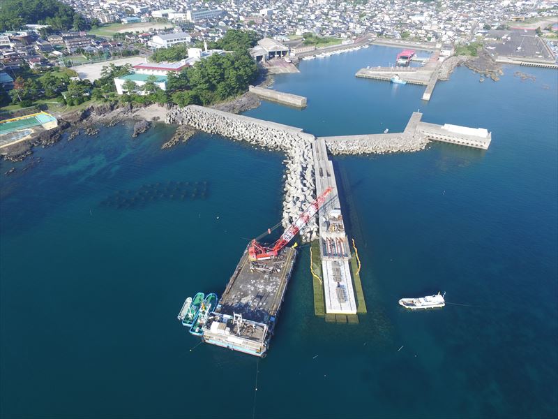 串木野漁港水産流通基盤（特定）整備工事（２９－２工区）
