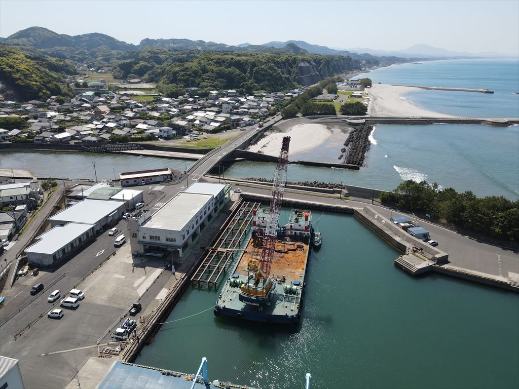 江口漁港水産生産基盤(特定)整備工事(R1-1工区)