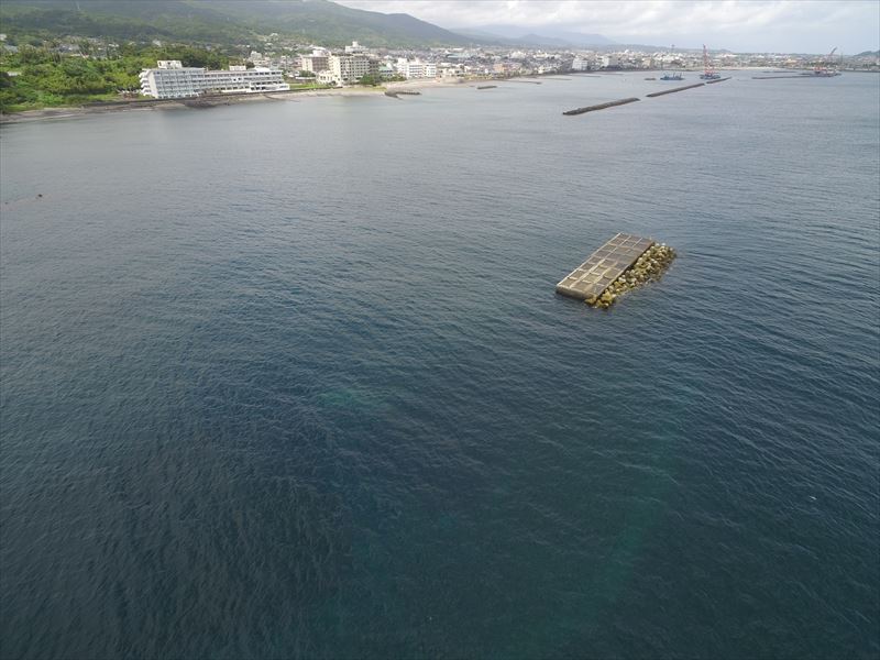 指宿港海岸 突堤(大山崎) 築造工事